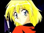 1girl blonde_hair blue_eyes character_request female lost_universe short_hair solo tagme