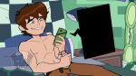 1boy ben_10 ben_tennyson fapping masturbation masturbation phone