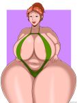  big_areola big_breasts big_nipples gigantic_ass gigantic_breasts hourglass_figure huge_areolae huge_breasts huge_nipples jarsman_(artist) ms._frizzle the_magic_school_bus valerie_frizzle 