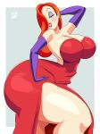  adultart_(artist) big_breasts dat_ass disney gigantic_ass hourglass_figure jessica_rabbit who_framed_roger_rabbit 