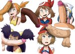 5boys 5girls aged_up big_balls big_penis blue_eyes blue_hair brown_hair clothed_female_nude_male cum cum_on_face dark-skinned_male dark_skin dawn_(pokemon) huge_cock human interracial iris_(pokemon) kasumi_(pokemon) large_penis line_in_eye line_through_eye long_hair long_penis may_(pokemon) medium_hair orange_hair pale_skin penis_awe penis_on_face pokemon pokemon_bw pokemon_dppt pokemon_rgby pokemon_rse pokemon_xy precum precum_drip purple_hair reach025 rider117 satosatori serena_(pokemon) testicle veiny_penis