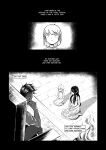  black_and_white black_hair blood_bond blush colored_skin comic comic_page dark-skinned_male dark_hair dark_skin dress fire flame flames greek_mythology high_res manga manga_page monochrome mother_&amp;_daughter mother_and_child multicoloured_hair muscular muscular_male titan_greek_mythology topless topless_female topless_male typhon typhon_titan white_hair white_skin 