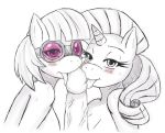 2girls anthro female friendship_is_magic multiple_girls my_little_pony photo_finish pov rarity_(mlp) sssonic2