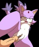  blaze_the_cat breasts cat clitoris collar disembodied_penis feline female fur furry male nancher navel nipples penis plump_labia purple purple_fur pussy sega sonic_(series) tail yellow_eyes 