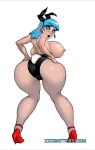 anime_milf areola big_breasts bimbo breasts bulma bulma_brief bunny_bulma bunny_tail bunnysuit dragon_ball dragon_ball_(classic) dragon_ball_z gigantic_breasts horny huge_areola huge_areolae huge_breasts huge_nipples milf nipples sexy slut xxxbattery