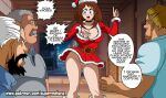 christmas comic imminent_sex legs miniskirt my_hero_academia ochako_uraraka old_man patreon pussy super_melons ugly ugly_man upskirt uraraka_ochako