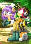  archie_comics bbmbbf charmy_bee mina_mongoose mobius_unleashed palcomix sega 