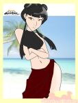 aeolus avatar:_the_last_airbender beach bikini fire_nation mai_(avatar) pale-skinned_female swimsuit topwear