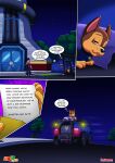  a_secret_mission bbmbbf chase_(paw_patrol) comic fur34* furry palcomix paw_patrol 