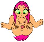 cartoon_network cloppy_hooves cndesmondharper dc_comics edit nipples nude starfire tagme teen_titans teen_titans_go