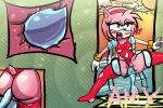 amy_rose dat_ass gif kurokihollow sega tentacle water