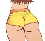  1girl ass ass_focus bawdy bawdyart big_ass big_butt booty booty_shorts brown_hair bubble_ass bubble_butt dat_ass delicious_cake fuckable hair hottie huge_ass huge_butt insanely_hot juicy_ass large_butt large_penis lower_body mario_(series) nintendo perfect_ass presenting presenting_ass presenting_hindquarters princess princess_daisy royalty sexy sexy_ass sexy_body short_shorts shorts smelly_ass sniffable_ass soft_ass super_mario_bros. thick_ass thick_thighs thighs white_background yellow_shorts 