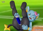 ass bbmbbf big_ass dildo happy masturbation nintendo palcomix pokemon pokepornlive pussy pussy_juice seductive shinx smile vaginal vaginal_masturbation