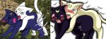  1boy 1girl artemis artemis_(sailor_moon) cat furry luna luna_(sailor_moon) sailor_moon 