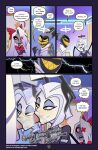 adam_(hazbin_hotel) clothed comic comic_page comic_panel dialogue fellatio futurama_reference hazbin_hotel lute_(hazbin_hotel) mrswindle94 oral oral_sex text twitter unknowingest vaggie_(hazbin_hotel) vivienne_medrano vivziepop