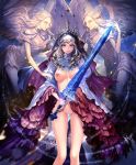 areola breasts cygames nude nun religion shadowverse statue sword third-party_edit