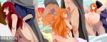 anal_sex bleach double_penetration erza_scarlet fairy_tail fellatio gundam hair handjob inoue_orihime karen_joshua nami one_piece oral penis red_hair watermark