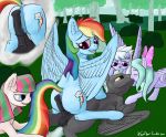 blossomforth cloudchaser flitter friendship_is_magic horsecock my_little_pony penis rainbow_dash