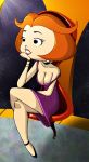 big_breasts breasts cleavage jane_jetson milf the_jetsons