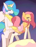 animated doxy equine female fluttershy friendship_is_magic futanari gif horse my_little_pony pony princess princess_celestia royalty sex