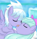 2012 cloud_chaser_(mlp) cloudchaser drooling equine female female/female female_only flitter flitter_(mlp) freefraq french_kiss friendship_is_magic hair incest kissing my_little_pony open_mouth saliva siblings tongue tongue_out twincest twins two_tone_hair wings yuri