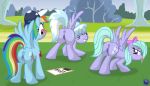 ass cloudchaser flitter friendship_is_magic my_little_pony pussy rainbow_dash