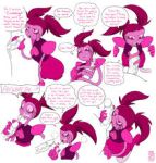 anonymous big_penis cartoon_network fellatio oral red_hair spinel spinel_(steven_universe) steven_universe sucking_penis