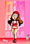 breasts chesty_larue family_guy high_heels meg_griffin panties