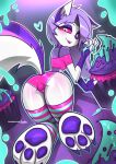 1girl furry helluva_boss jizoku loona_(vivzmind)