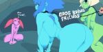 anonymous blue_hair cartoon_network green_hair lapis_lazuli lapis_lazuli_(steven_universe) peridot peridot_(steven_universe) red_hair spinel spinel_(steven_universe) steven_universe yev-san