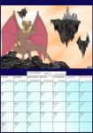  breasts calendar december_(month) desdemona fab3716 female gargoyles nude pussy 