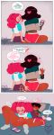 cartoon_network comic connie_maheswaran fillipillico smolsuccubus spinel spinel_(steven_universe) steven_universe yuri