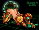 all_fours ass blucanary metroid metroid_(creature) nintendo samus_aran sex