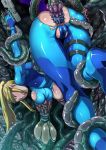 aliens anal anal_insertion anal_object_insertion beauty_mark blonde_hair bodysuit butcha-u cameltoe eroquis metroid mole monster monster_rape nintendo object_insertion ponytail rape samus_aran sex tentacle torn_clothes zero_suit