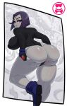 1girl big_breasts dc_comics dcau female_focus female_only half_demon pale-skinned_female raven_(dc) schpicy short_hair solo_female solo_focus tagme teen_titans