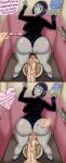 comic dat_ass dc_comics dick_grayson pregnant rachel_roth raven_(dc) robin tagme teen_titans toilet vnsimp