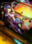  alluring blue_fur cleavage deviantart furry green_eyes hot krystal luigiix nintendo solar space_suit star_fox star_fox_assault unzipped 