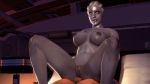 alien anal animated asari blue_nipples blue_skin bouncing_breasts breasts female human interspecies liara_t'soni mass_effect pussy source_filmmaker