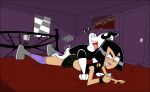 anal crossover danny_phantom dudley_puppy furry interspecies jeezits nickelodeon prone_bone samantha_manson t.u.f.f._puppy