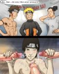 4boys anma bukkake cum gay group_sex kiba_inuzuka mesh_shirt muscle naruto naruto_shippuden naruto_uzumaki penis sai shikamaru_nara uncensored yaoi