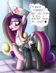 friendship_is_magic my_little_pony nurse princess_cadance ziemniax