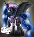 friendship_is_magic my_little_pony nightmare_moon nurse ziemniax