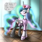  friendship_is_magic my_little_pony nurse princess_celestia ziemniax 