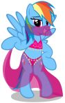 belly_dancer friendship_is_magic mlp-scribbles my_little_pony rainbow_dash