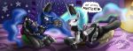 friendship_is_magic maid my_little_pony princess_celestia princess_luna ziemniax