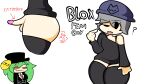  1boy 1boy1girl 1femboy 1femboy1girl 1girl ? ass big_ass big_thighs blox(femboy) blox1010(oc) jp20414(artist) little_penis mr.jeffrey mrs.jeniffer penis thick 