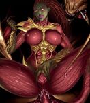  after_sex alien anal big_breasts big_penis cum cumshot ejaculation happy_sex interspecies large_breasts large_penetration masturbation monster_girl nice_tits partially_clothed penetration penis saliva sarah_kerrigan sawao sex size_difference starcraft zerg 