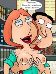 breast_grab breasts family_guy glenn_quagmire grabbing_from_behind groceries grocery lois_griffin surprised zucchini_(vegetable)