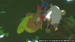 ass bent_over blond_hair dark_skin gif pants pirate tetra the_legend_of_zelda the_wind_waker