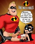 2009 bad_guy_(artist) cum disney mr._incredible pixar the_incredibles violet_parr